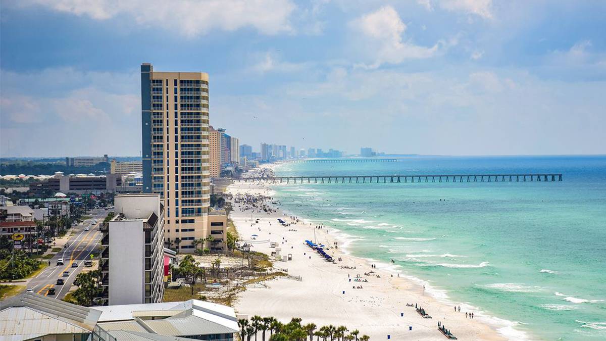 Panama City Beach Aerial